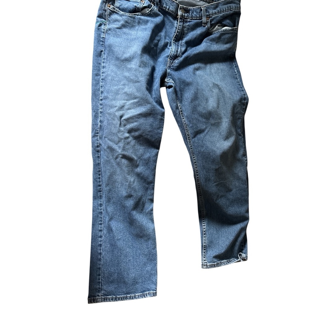 Levi's Blue Straight-Leg Jeans Classic Style